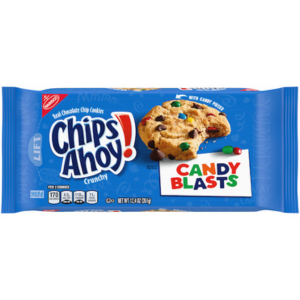 Nabisco Chips Ahoy! Candy Blasts Choc Chip Cookies (351g)