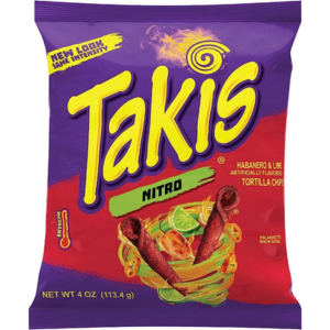 Takis - NITRO (Habanero Lime) 3.25oz (92g) 20ct (BBD 29 Jan 2025)