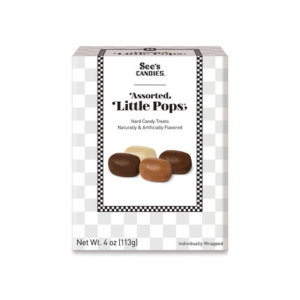 See's Candies Assorted Little Pops 4oz Box