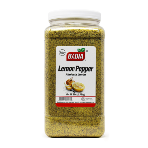 Badia Lemon Pepper (Pimienta Limon) 6LB (2.72kg)