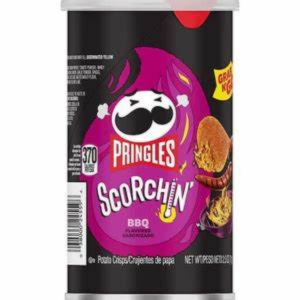 DATED - July 2024 Pringles Scorching BBQ Grab N Go 70g (2.5oz) x12