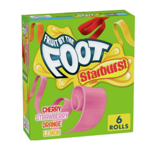 Betty Crocker Fruit By The Foot STARBURST 6ct