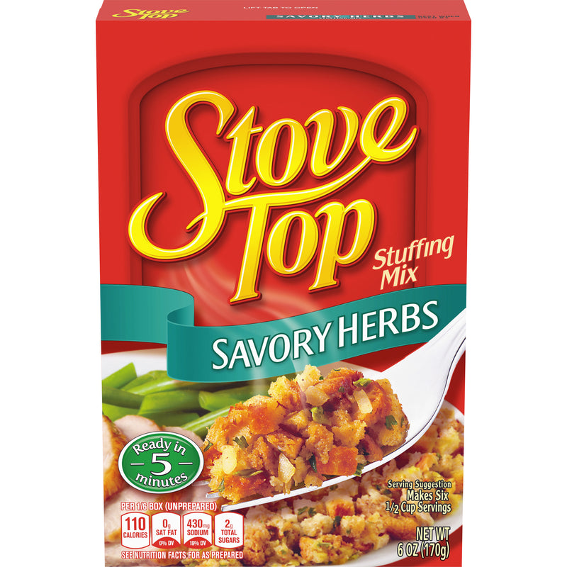 Kraft Stove Top Savory Herb Stuffing Mix