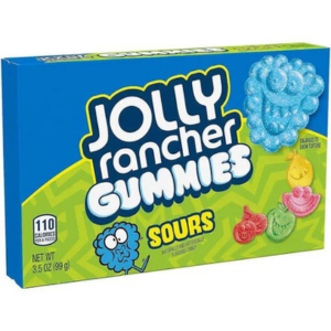 DATED - May/ Sept 24 Jolly Rancher Gummies Sour Thr Box 11ct