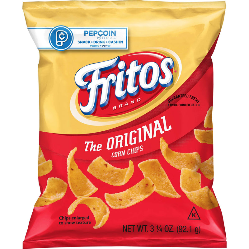 Fritos Lay Corn Chips Original 92g