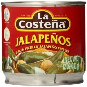 La Costena Whole Green Pickled Jalapeno Peppers 26oz (737g)