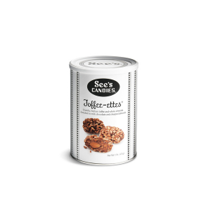 See's Candies Toffee-ettes 1lb Cannister