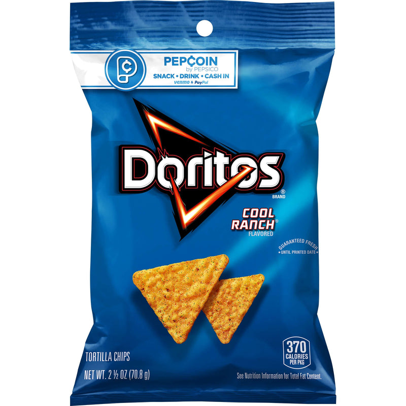 Doritos Cool Ranch Tortilla Chips (70.8g) 2.5oz