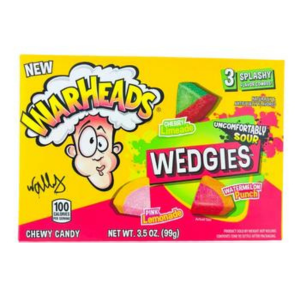 Warheads WEDGIES Theater Box (Dated jan 25)