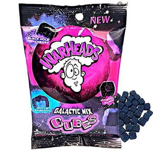 WarHeads Galactic Cubes Peg bag