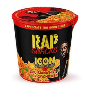 Rap Snacks - Lil Boosie Hot & Spicy Chicken Ramen Noodles Cups (Dated August 24)