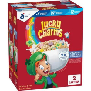 Lucky Charms With Marshmallows 46oz (652g x 2) pk