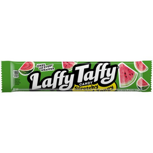 Laffy Taffy Stretchy & Tangy  WATERMELON Bar
(dated Oct 23)