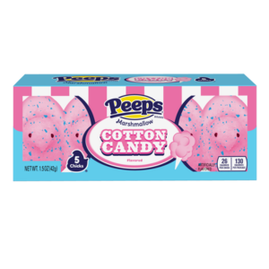 PEEPS® 5 ct COTTON CANDY Marshmallow Chicks