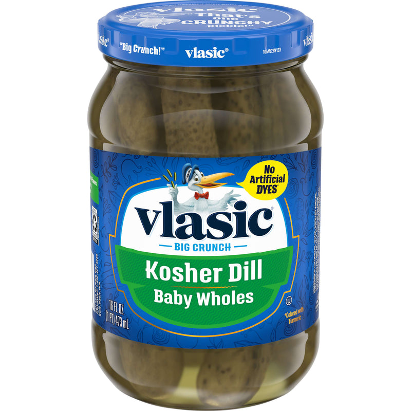 Vlasic Kosher Baby Dill Pickles (473ml)