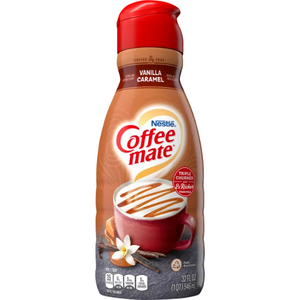 Nestle Coffee Mate VANILLA CARAMEL Liquid Creamer 32oz