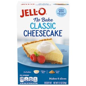 JELL-O No Bake Cheeseecake Classic Mix 11.1oz (314g) (Dated Dec 24)