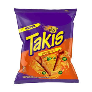 Takis XPLOSION - Cheese & Chili Pepper Flavoured Rolled Tortilla Chip 56.7g