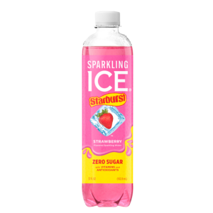 Sparkling ICE -  STARBURST Strawberry Flavoured Sparkling Water 17oz (500ml)