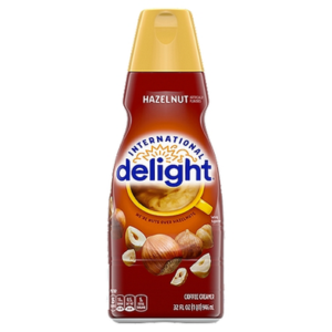 International Delight HAZELNUT Liquid Coffee Creamer 32floz (946ml)