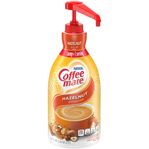 Nestle Coffee Mate Coffee Creamer Concentrate Pump - Hazelnut 1.5L (50.72oz) (Dated December 2023)