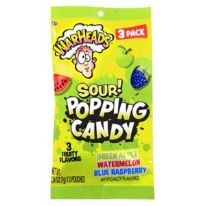 WarHeads Sour 3Pk Popping Candy Peg Bag
(Dated Aug 24)