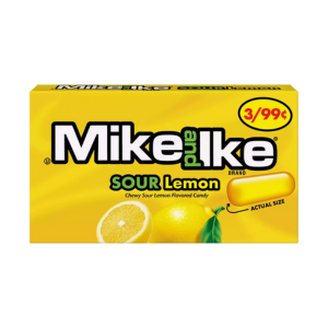 Mike & Ike Sour Lemon small box 22g
(Dated jan 2025)